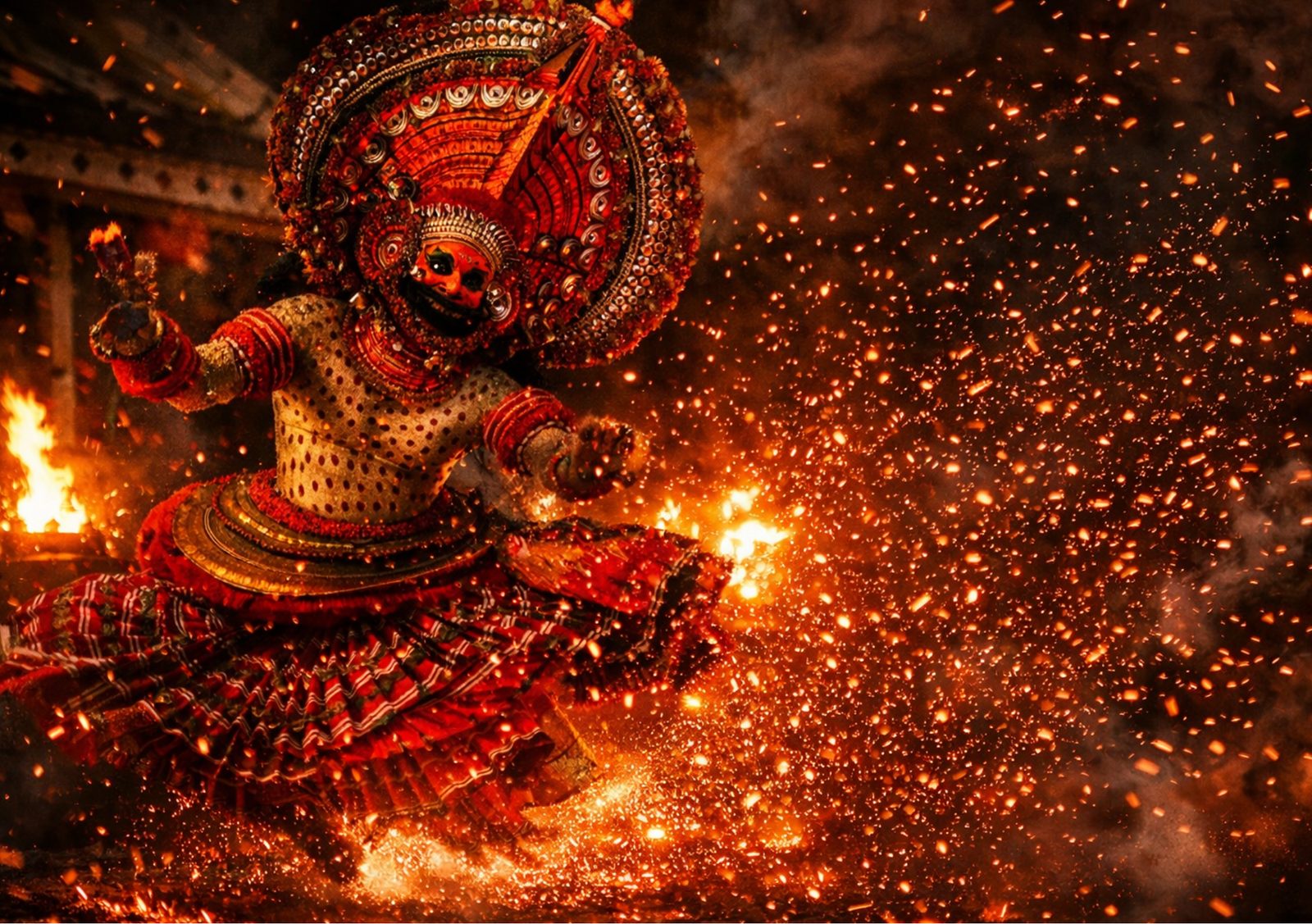 Arrival and a warm spiritual welcome