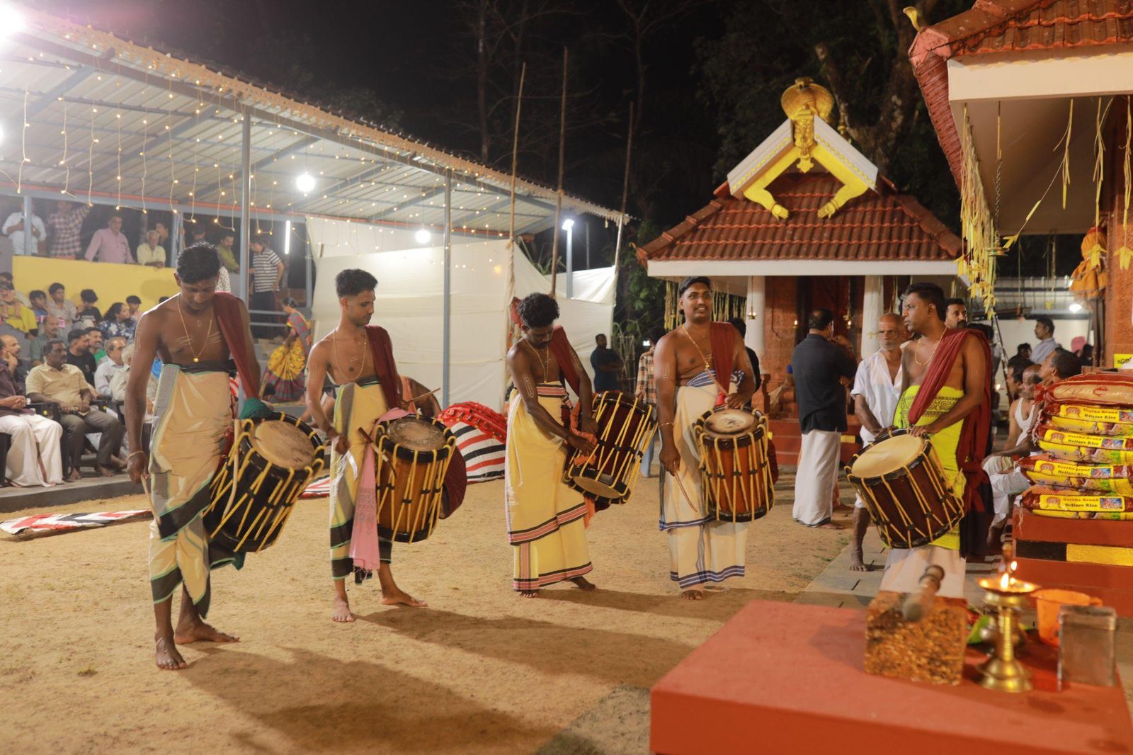 Arrival and a warm spiritual welcome
